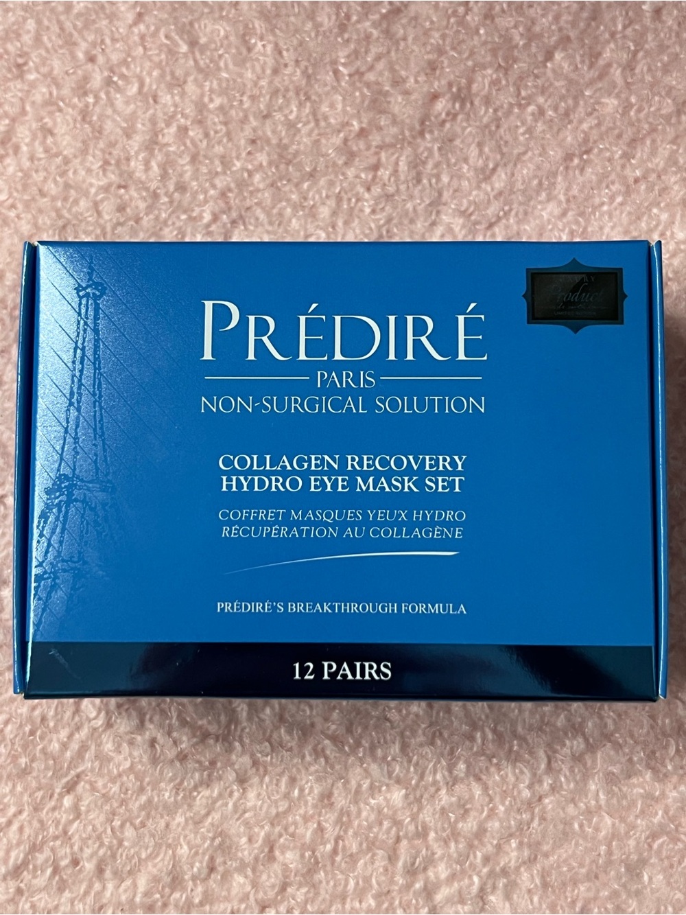 Prédiré Paris Collagen Recovery Hydro Eye Mask Set – 12 Pairs